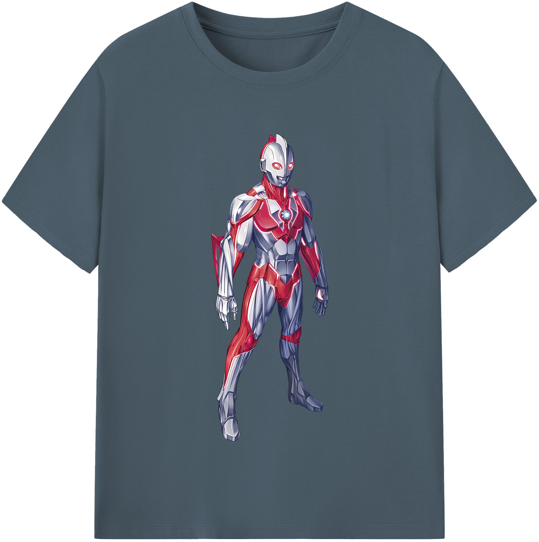 （画像用） ウルトラマン Ultraman 綿100％半袖Tシャツ（フロントプリント）